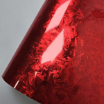Wraping Vinyl High Glossy Electroplated Forged Carbon Fiber Red Black Silver Stickers on Car Film Cover Accessories for Vehicles 20CMX152CM