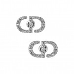 Dior Petit Cd Metallist Kristall H&otilde;bedased K&otilde;rvar&otilde;ngad Naiste k&otilde;rvar&otilde;ngad E1742PTCCY-D102 Basic Packaging-Dust Bag+Box