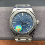 Royal Oak Offshore Automaatne 15400AP Meeste k&auml;ekell kummist ja terasest rihmaga