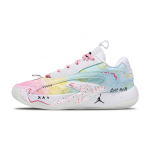 Jordan Luka 2 Funi Suvehommiku Laine Kulumiskindlad Madalad Korvpallijalatsid Meeste Valge Roosa Sinine Kollane DX9012-106(Team348-Funi ) 41