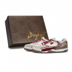 Jordan FLIGHT COURT 811 Manufacturing, Cloud Pattern Swift Shadow, Special Shoe Box Low top Vintage Basketball Shoes IQ1107-171(Team80-SBOX) 35.5