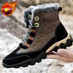 Vabaajajalatsid Platvormkingad Paelad Meeste Talvesaapad Libisemisvastased Mugavad Karvased V&auml;litingimustes Matkamine Tootem&auml;rgid Mood Fliis M&uuml;&uuml;k Meeste Lumesaapad 39