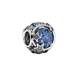 Pandora S&auml;tendav T&auml;htede &Ouml;&ouml; Sinine H&otilde;bedane Ripats Naiste Ehted 799209C01 Box,Blue