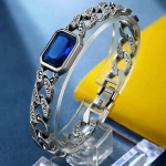 Sinise kivi Tangi rohu mustriga paari k&auml;ev&otilde;ru, Meeste ja naiste Kuuba k&auml;ev&otilde;ru, Paar Korea stiilis moodi 18CM