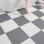 1 komplekt/2 komplekti/3 komplekti- Du&scaron;iruumi p&otilde;randamatt, Vannitoa libisemiskindel matt, &Otilde;&otilde;nes &uuml;hendusveeisolatsiooniga vannijalamatt, Sobib ujumiseks 4pcs