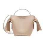 Acne Studios Musubi Eemaldatav &Otilde;larihm Reljeefne Logo Minik&auml;sikott Naiste k&auml;ekotid Hall-Pruun A10340-CGZ Basic Set (Bag+Dust Bag)
