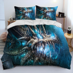 World of Warcraft, WOW, M&auml;ngija M&auml;ngija Tekikott Voodipesu Komplekt, Tekikoti Kate Voodi Komplekt Tekikoti Kate Padjap&uuml;&uuml;r, Kuninga Suuruse Kuninganna Suuruse Voodipesu Komplekt 135X200cm