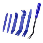 Automaatne demonteerimist&ouml;&ouml;riistade komplekt plastkomplekt autoukse klambripaneeli trimmimine raadio kriipsu heli eemaldamise paigaldaja praakkomplekti &uuml;mberehituse parandamine 6Pcs Set-Blue
