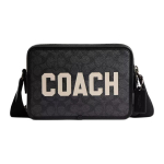 Coach Charter 24 Logo Kahe lukuga Sulgemine Kaetud L&otilde;uend Risti Keha Kott Keskmine Naiste Risti Keha Kott S&uuml;si CP136-A5F Basic Set (Bag+Dust Bag)