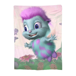 Bibble Fairytopia Tekk Flanellist Diivanivisketekk Superpehme Visketekk Diivani Voodipesu Reisimiseks Voodikate Tekk 100cmx150cm gray