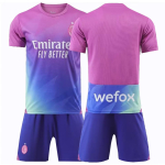 2023-2024 AC Milan teine v&otilde;&otilde;rsilplesk lilla M blue