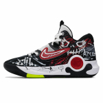 Nike KD Trey 5 X Demon's Eye Amortisaatsioon Libisemisvastane Kulumiskindel Madal Korgiga Korvpallijalatsid Meeste Must Punane DJ7554-007(Team241-) 40