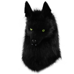 Karvane Peamask Loom Hunt Koer Pl&uuml;&uuml;s Kunstkarusnahast Maskid Halloweeni Maskeraadi Cosplay Kost&uuml;&uuml;mi Rekvisiidid