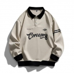 Meeste POLO kampsun Retro rev&auml;&auml;riga lahtine dressipluus L