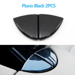 2 tk Autokeskkonsooli kaane k&auml;etoe lukustusriivi vabastusnupu kate Mercedes Benz E-klassile W211 2005-2008 E55 AMG E320 E500 Piano Black 2PCS