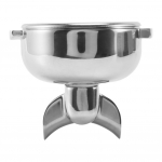 58MM Roostevabast terasest kohvimasina portafiltri hoidik Portafilter Rocketile/ Expobarile Kahekordne suu/ E61/ FAEMA NONE