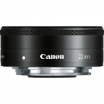 Canon F2 STM prime &uuml;hildub peeglita EF-M22mm lainurkobjektiivi, kaameratega, must.