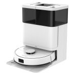 TEENDOW D63S ULTRA 10000Pa k&otilde;rge imemisv&otilde;imsusega automaatne moppiv robot, 50℃ kuumaveega pesu ja loputus, 60℃ kuuma&otilde;hu kuivatus, automaatne tolmukogumine. valge