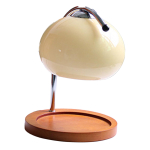 K&uuml;&uuml;nalde soojenduslamp, h&auml;mardatav, retro, dekoratiivne, aroomiteraapia, k&uuml;&uuml;nlasulatuslamp, magamistoa, kabineti jaoks, &uuml;mmargune alus beige