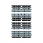 96 tk Mach 3 pardlitera vahetusterad, &uuml;hildub Gillette Mach 3 meeste pardlitera vahetuskassettidega