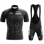 2026 STRAVA L&uuml;hikeste varrukatega Hingav M&auml;gi- ja Maanteejalgratturi Spordir&otilde;ivad Jalgrattavarustus L black