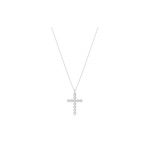 Swarovski Insigne Risti Disainiga Roodiumiga Pinnatud Tsirkooniumi Kaelakee Naiste H&otilde;bedane 5675573 h&otilde;be