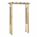 vidaXL Roosikaar 150 x 60 x 204 cm immutatud puit