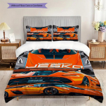 Koenigsegg Jesko Elegance Kolmeosaline komplekt (1 * tekikott + 2 * padjap&uuml;&uuml;ri, ilma s&uuml;damikuta) 2D tasane tekikott ja padjap&uuml;&uuml;r Pehme ja mugav 135x200cm