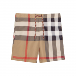 Burberry Meeste Ruudulised Ujumisp&uuml;ksid Archive Beige 80226471 One Size 5 khaki