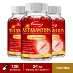 Xemenry Astaxanthin 24mg pehmekapslid 120 tk &mdash; Antioks&uuml;dandi tugi, liigeste tugi, igap&auml;evane heaolu 120*3