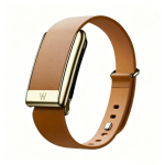 Luksuslik Nahatekstuuriga Rihm Metallist Kaunistusega Pandlaga Asendusrihm Whoop 5.0 / 5.0 MG Comfort Fitness Tracker W jaoks For Whoop 5.0 MG beige