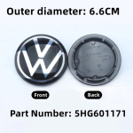 56/58/60/65/66/70/76MM 4 tk Auto embleem Ratta keskkatted Rummu kate LPOOLIU Tarvikud VOLKSWAGEN GTI Jetta Tiguan Golf POLO Passat gray