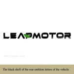 Leapmotor Lafa‑5 jaoks(B05) Esiosa Kapoti M&auml;rk Tagumine Pagasiruumi T&auml;he Embleem Must S&otilde;dalane Personaalne 3D M&auml;rk Uuenduslikud Lisatarvikud