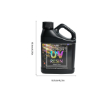 500g/1000g UV Epoks&uuml;vaigu Liim K&otilde;rge L&auml;bipaistvus Kiiresti Kuivav Liim K&otilde;rge K&otilde;vadusega DIY Tarvikud Epoks&uuml;vaigu Ehete Valmistamiseks 4 500g China Mainland
