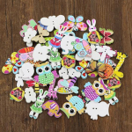 50x segakujuline multikas 2 auguga puidust n&ouml;&ouml;bid &otilde;mblemine k&auml;sit&ouml;&ouml; scrapbooking isetegemine