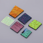 Dichroic Glass Scraps coe 90 sulav meisterdamiseks ehete valmistamiseks as described