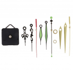 Kvartsist seinakella liikumise mehhanism k&auml;tega DIY remondit&ouml;&ouml;riistade osade komplekt mixed mitmev&auml;rviline