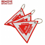 Eemalda enne lendu 3 tk Moodne kolmnurga kuju V&auml;ljaviskamine istme v&otilde;tmehoidjad autod tikandid v&otilde;tmehoidjad punane