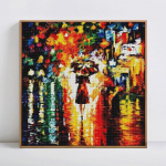 Teemantmaali maastik Kodukaunistus Ristpistes Teemanttikandid 30x30