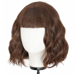 24-tollised/12-tollised pika lainega parukad naistele s&uuml;nteetilisest juustest k&otilde;rge temperatuuriga kiust laineline parukas