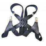 Meeste alusr&otilde;ivaste traksid X tagak&uuml;lje k&uuml;ljeklambriga, 2 esmaklassilise klambriga 105cm must