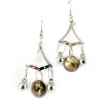 Les Tr&eacute;sors De Lily [B8998] &ndash;  Cristal Dance  k&otilde;rvar&otilde;ngad, merevaigukollane pruun