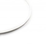 Les Tr&eacute;sors De Lily [C7299] - Chaine Argent 'Serpent Carr&eacute;e Diamant&eacute;e' 42 cm 1. 2 mm h&otilde;be