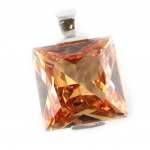 Les Tr&eacute;sors De Lily [E2154] - h&otilde;bedane ripats  Champagne  H&otilde;bedane merevaik - 18x18 mm pruun