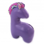 Les Tr&eacute;sors De Lily [N0899] &ndash; vaigust hoiup&otilde;rsas 'Passion Chevaux' lilla - 20x14x9 cm lilla