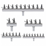 2/4/6/8/10 peadega reguleeritav kalapaak roostevabast terasest hapnikutoru dosaator &otilde;hutuspump hapniku gaasimahu juhtklapi reduktor S