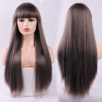 MERISIHAIR naiste pikad blondid sirged juuksed tukkidega Kvaliteetsest s&uuml;nteetilisest kiust parukas 10a-68