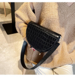 SCIONE Retro v&auml;ike uus naistekott K&otilde;rgetasemeline &otilde;lakott Moodne diagonaalne kott 25cm*8cm*18cm must