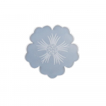 Vaigukristall-epoksiidvorm, ebaregulaarne lillealus, silikoonvorm, meisterdamine k&auml;sit&ouml;&ouml;alus, puuviljataldriku kaunistus A small mold