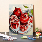 Numbrid &otilde;limaal Kodukaunistus isetegemine numbrite j&auml;rgi L&otilde;uendikunst Digitaalne &otilde;limaal 40x50cm no frame